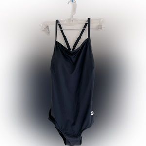 BALEAF Women's Athletic Training Adjustable Strap One Piece Swimsuit Swimwear